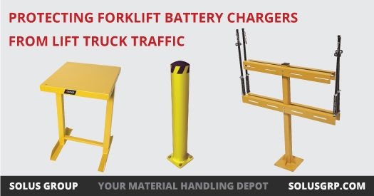 Protecting Forklift Battery Chargers from Lift Truck Traffic