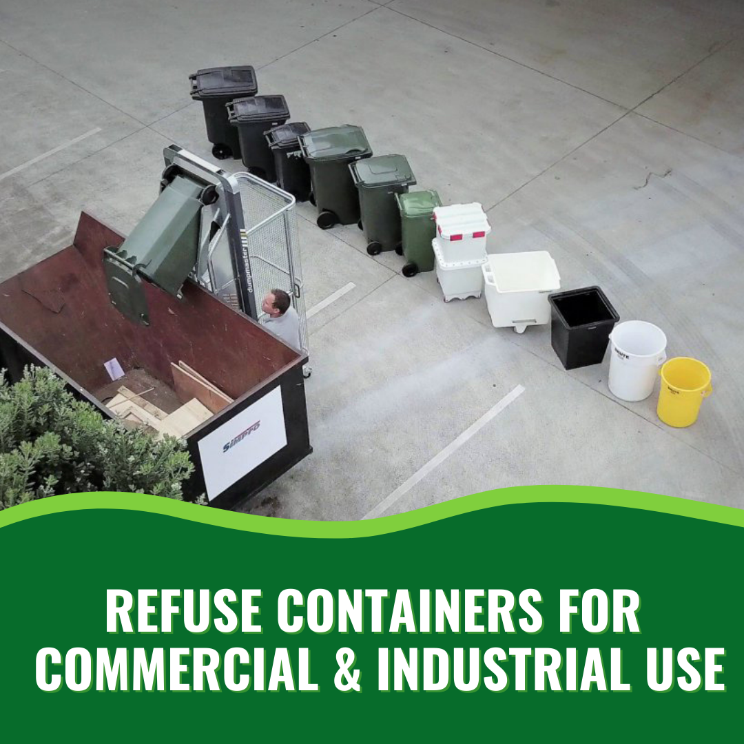 Refuse Containers for Commercial and Industrial Use