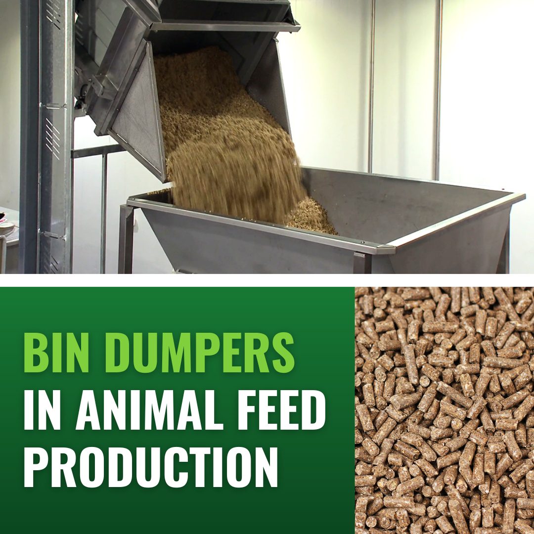 Bin Dumpers in Animal Feed Production Facilities