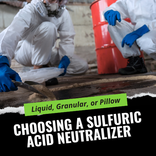Choosing a Sulfuric Acid Neutralizer: Liquid, Granular, or Pillow?