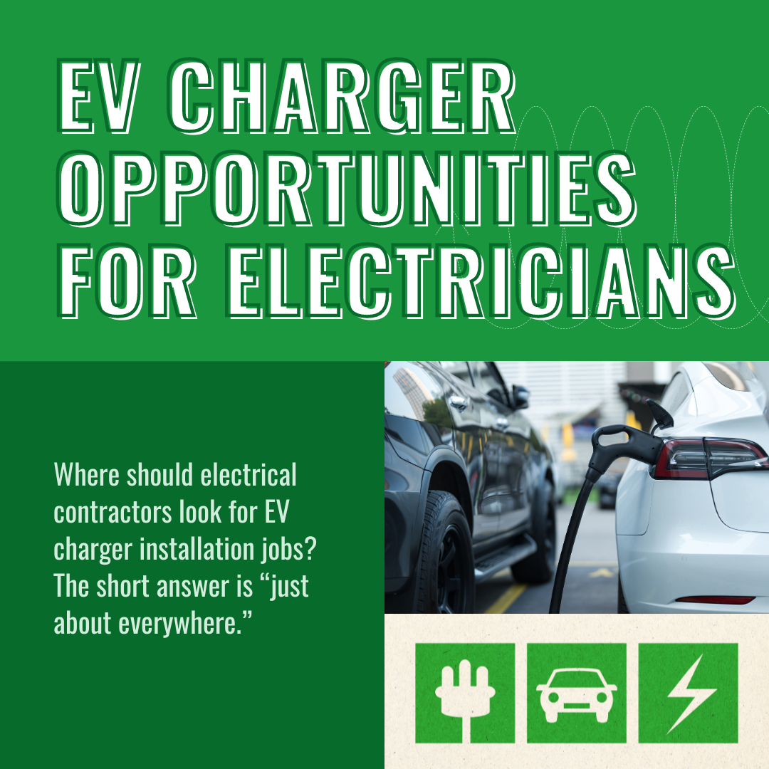 EV Charger Opportunities for Electricians