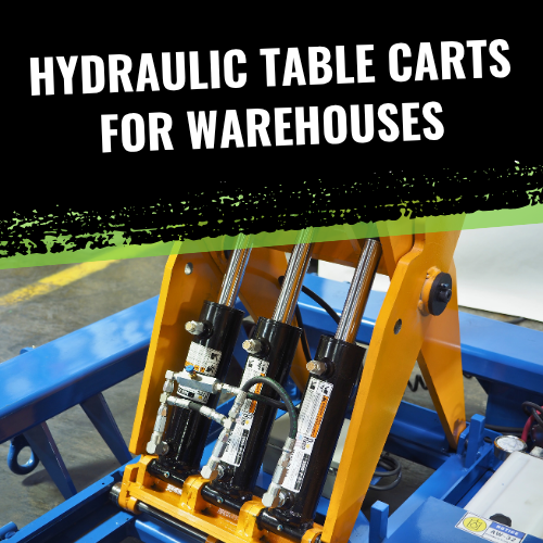 Solus Group Blog: Hydraulic Table Carts for Warehouses