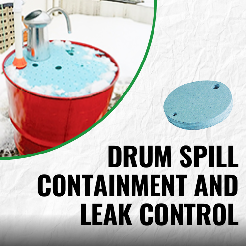 Drum Spill Containment and Leak Control
