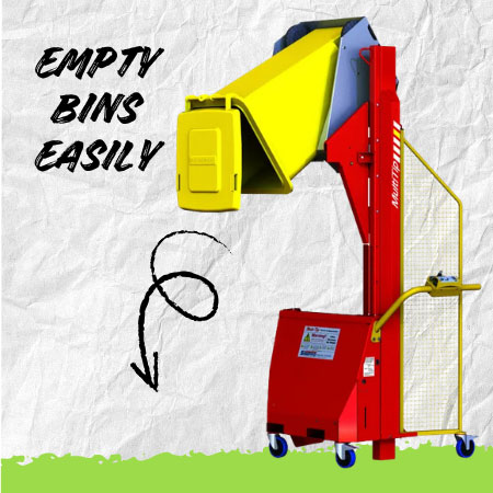 Multi-Tip® Hydraulic Bin Dumper