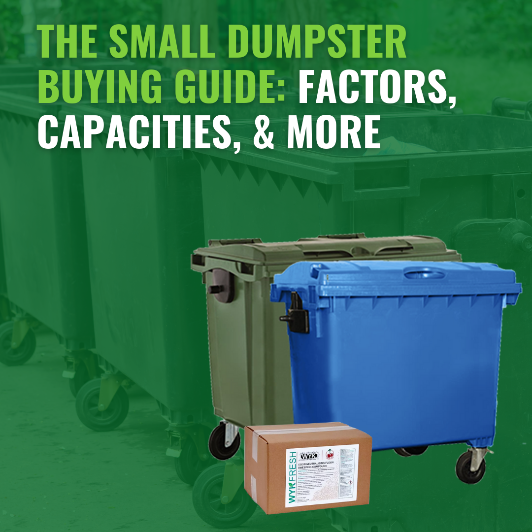 The Small Dumpster Buying Guide: Factors, Capacities, and More