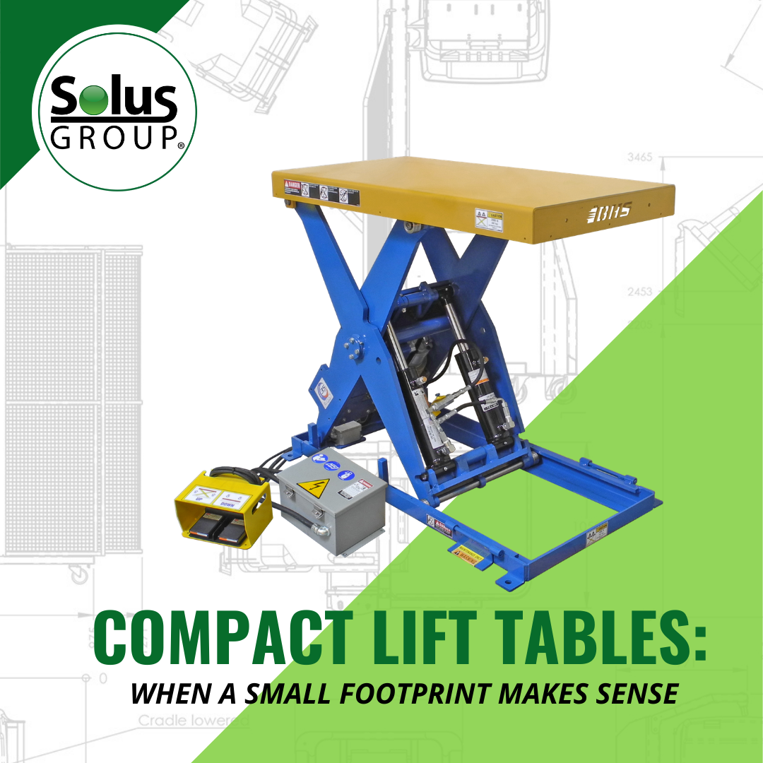 Compact Lift Tables: When A Small Footprint Makes Sense