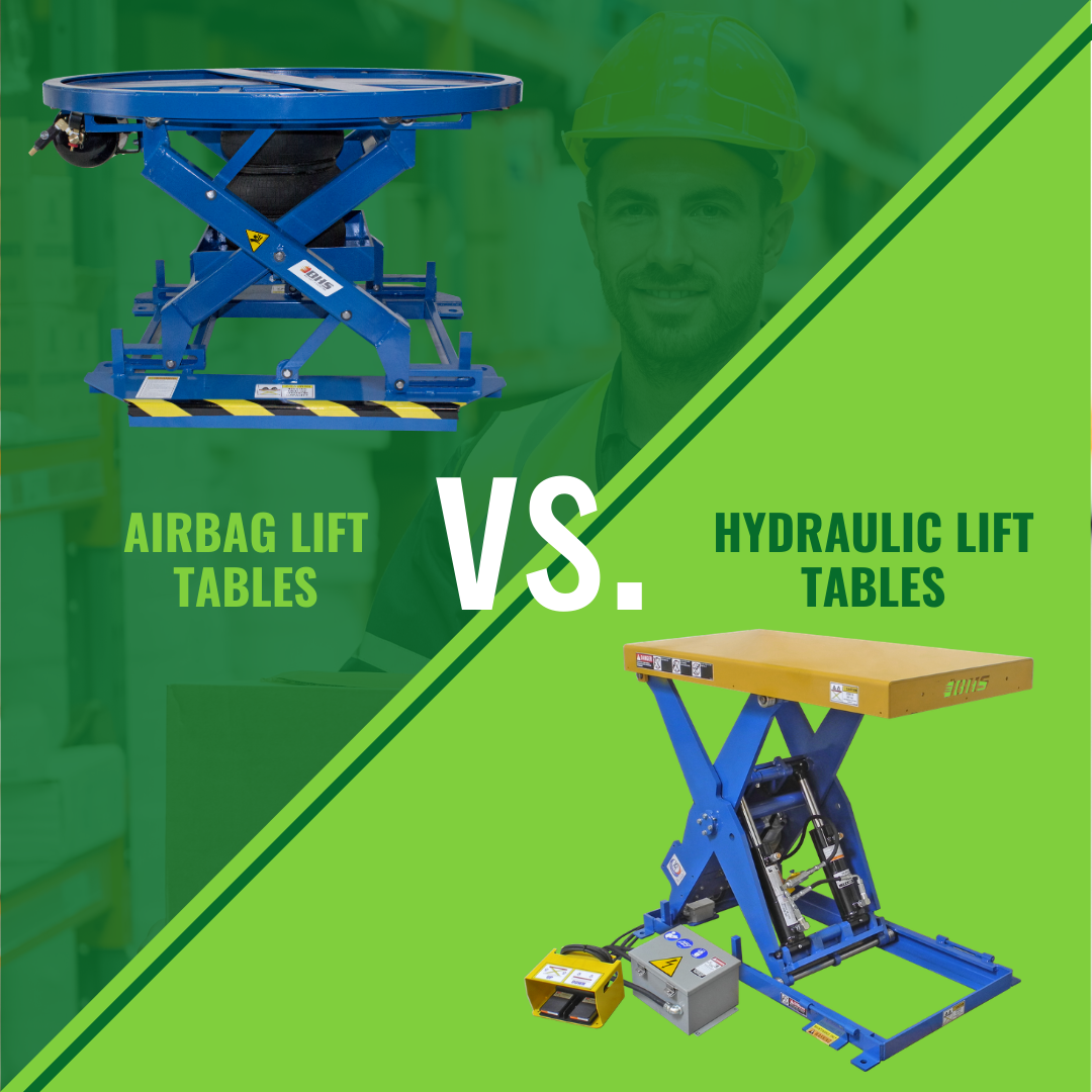 Airbag Lift Tables vs. Hydraulic Lift Tables: Which Is Best for Your Application?